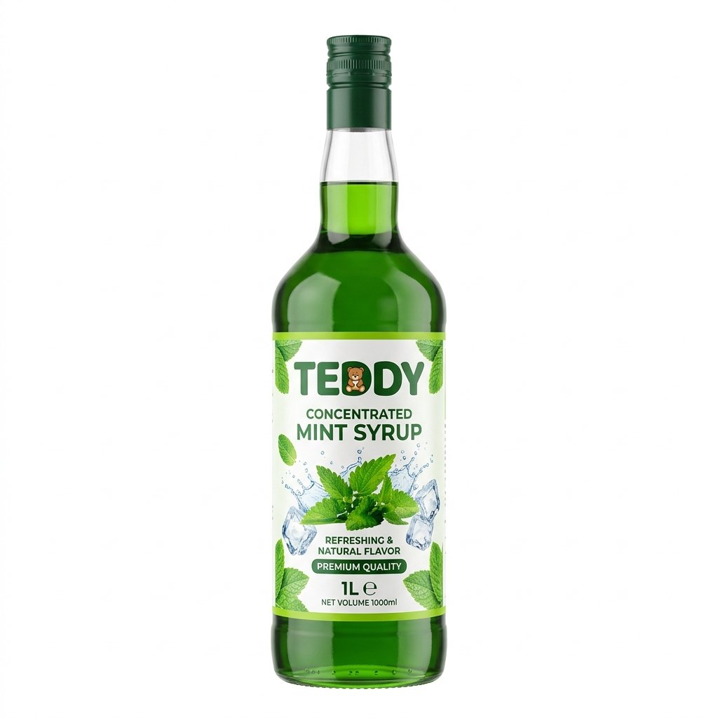 Concentrated MINT TEDDY Syrup 1L